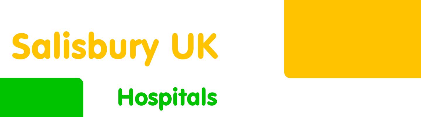 Best hospitals in Salisbury UK - Rating & Reviews